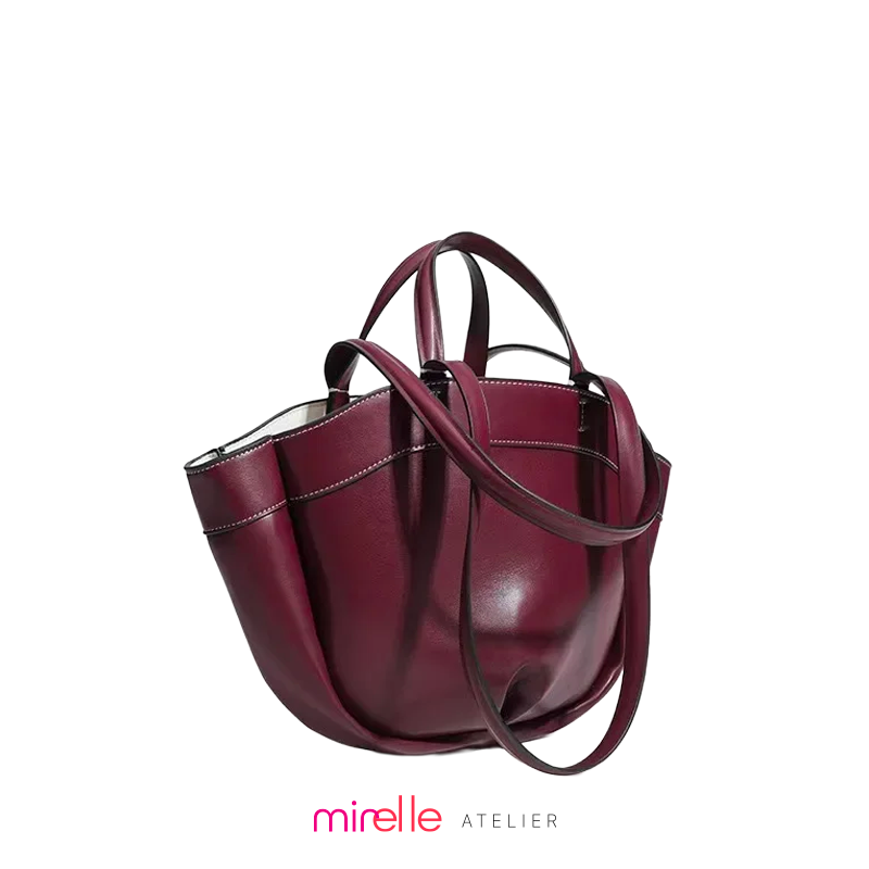 Elara – Large Capacity Synthetic Leather Tote Bag