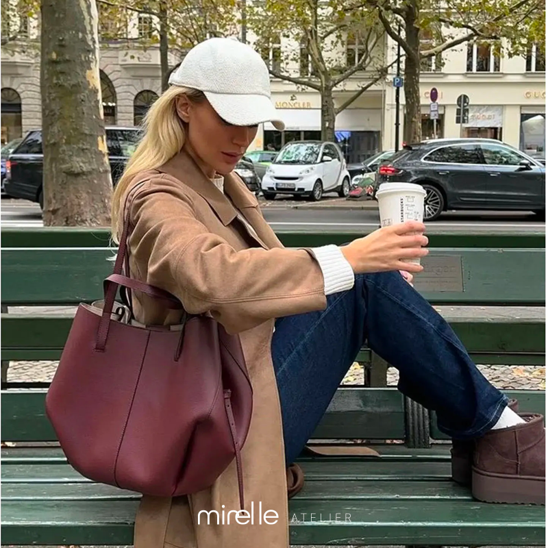 Isadora – Luxurious Bucket Tote
