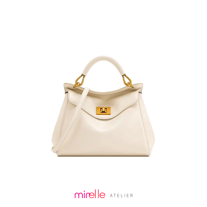 Lucia – Lock Luxe Crossbody Tote