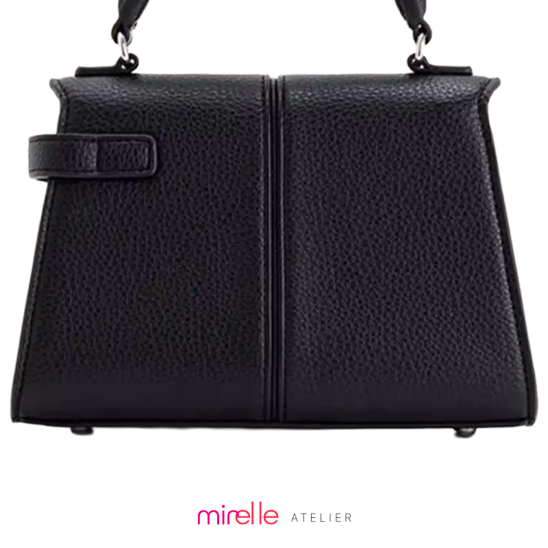 Sylvie – Trapezoidal Leather Day Clutch