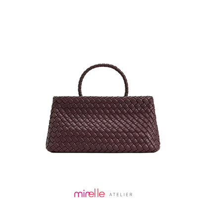 Éloïse – Woven Handbag with Top Handle