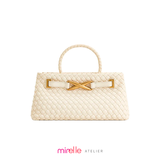 Éloïse – Woven Handbag with Top Handle