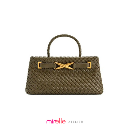 Éloïse – Woven Handbag with Top Handle