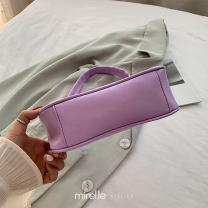 Camille – Retro Soft Knucklebox Shoulder Bag