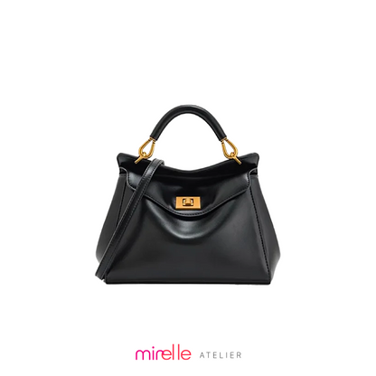 Lucia – Lock Luxe Crossbody Tote