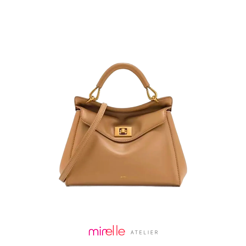 Lucia – Lock Luxe Crossbody Tote
