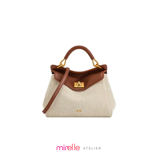 Lucia – Lock Luxe Crossbody Tote