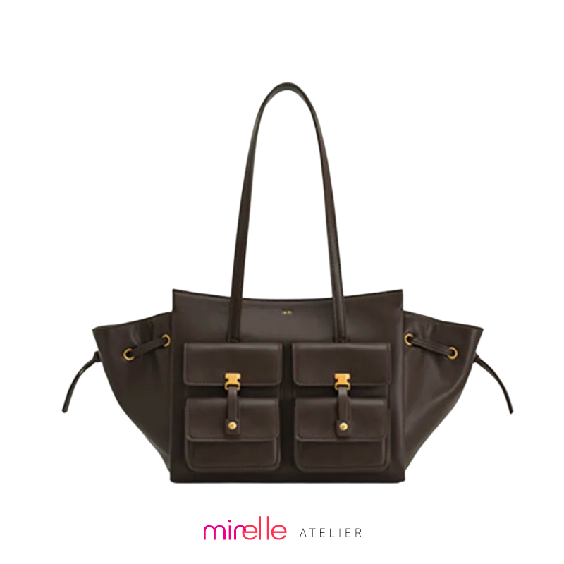 Aria – Large Capacity Genuine Leather Motorcycle Tote Bag