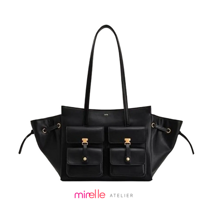Aria – Large Capacity Genuine Leather Motorcycle Tote Bag